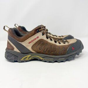 Vasque JUXT Hiking Shoe Men's 9.5M Aluminum/Chili Pepper Trail to Town Gorpcore
